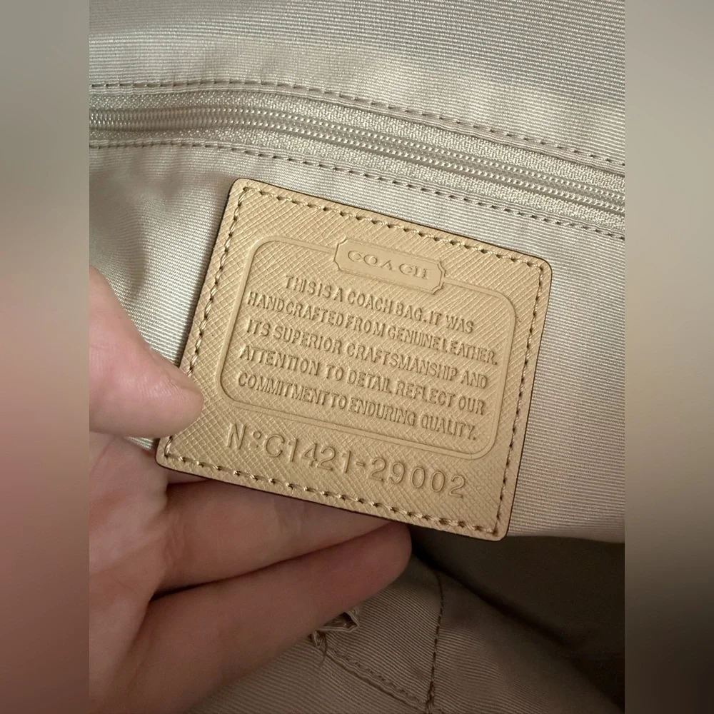 Coach | Madison Saffiano Leather Tote Bag